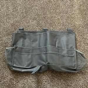 Grey Dorm Bedside Pocket